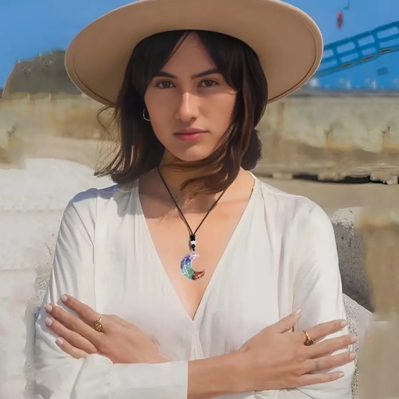 7 healing stones & necklace set - Picture 6 of 10